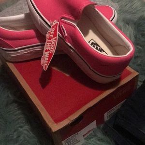 vans pink flame